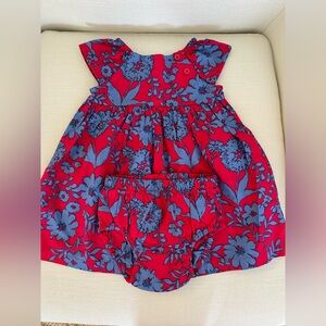 Tea Collection Baby Dress Set Size 12-18m